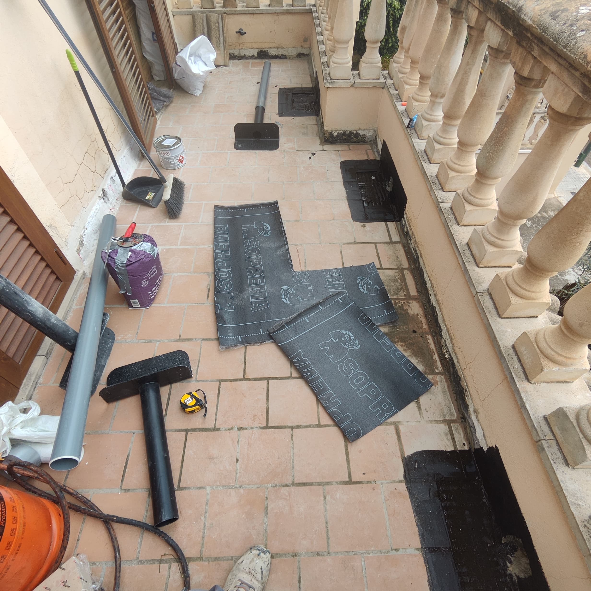 Waterproofing project